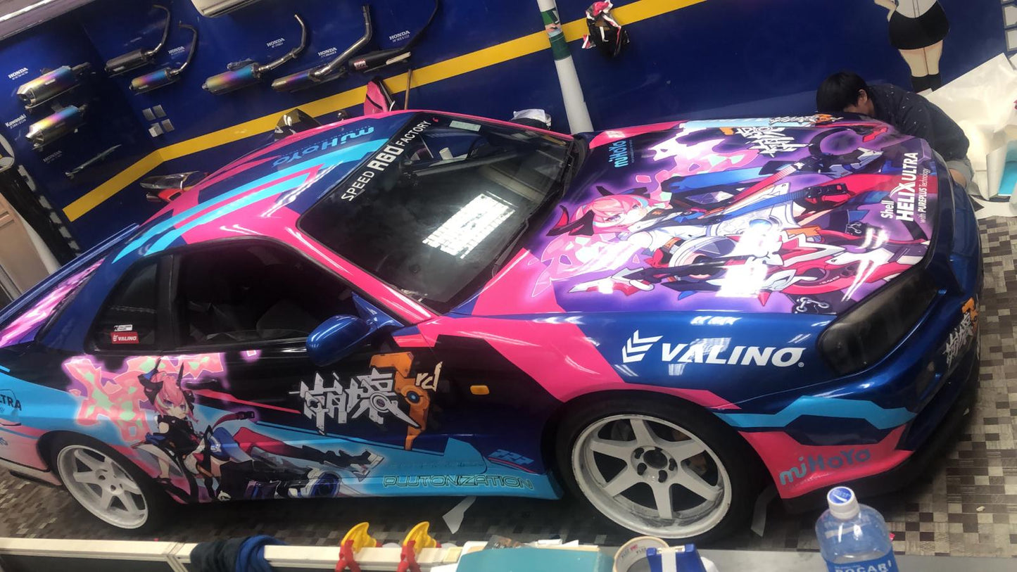 廣告噴畫(車身貼紙)