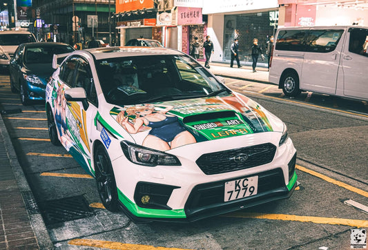 廣告噴畫(車身貼紙)