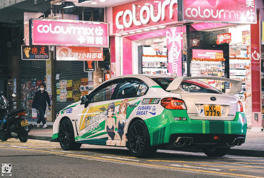 廣告噴畫(車身貼紙)